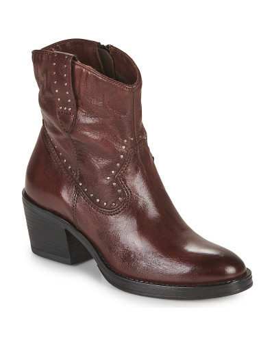 Bottines femmes Mjus DENVER STUDS Bordeaux