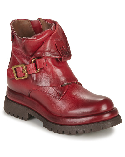 Boots femmes Airstep / A.S.98 DIBLA BUCKLE Rouge