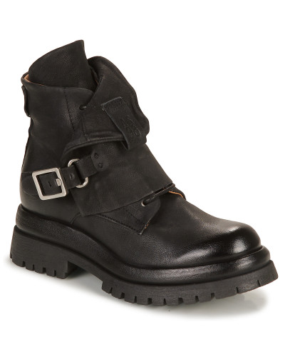 Boots femmes Airstep / A.S.98 DIBLA BUCKLE Noir