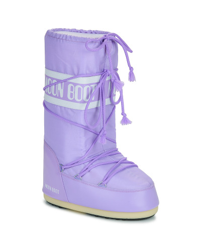 Bottes neige femmes Moon Boot MB ICON NYLON Violet