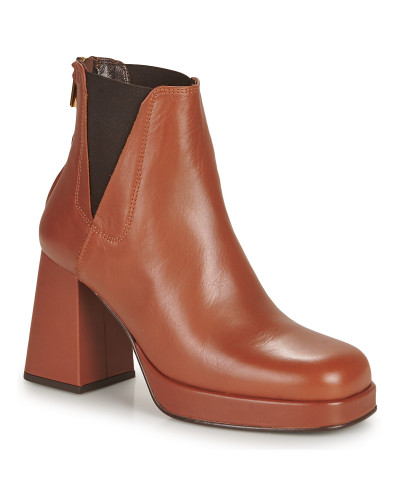 Bottines femmes Fericelli ALSTROMERIA Marron