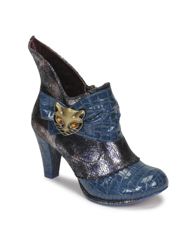 Bottines femmes Irregular Choice MIAOW Marine