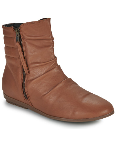 Boots femmes So Size CORLYN Marron