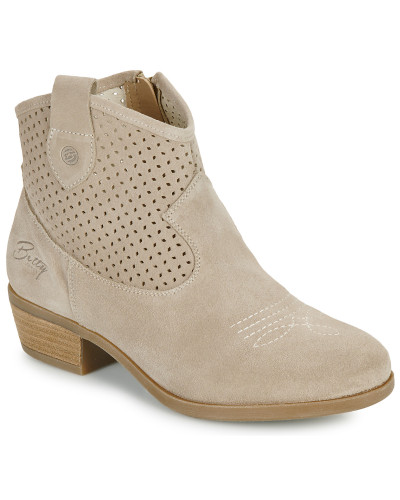 Bottines femmes Betty London OGEMA Beige