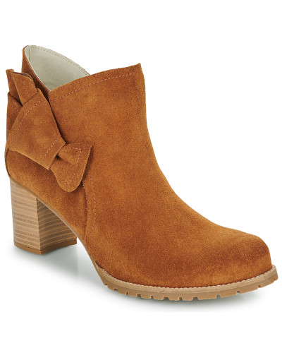 Bottines femmes So Size DALILA Marron