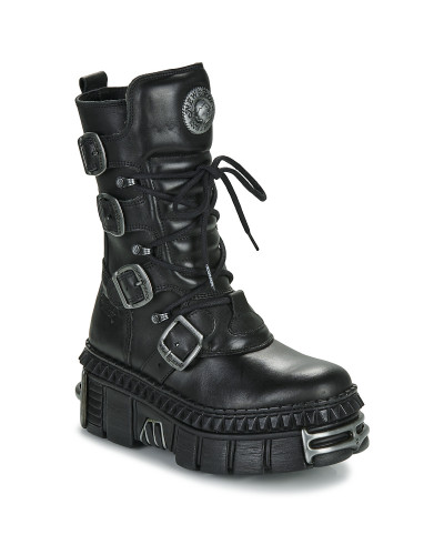 Boots femmes New Rock WALL 1473 Noir