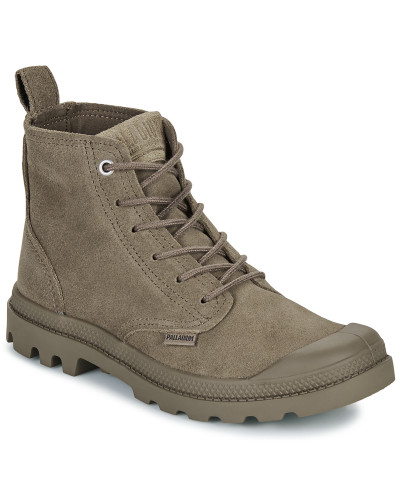 Boots femmes Palladium PAMPA HI SKIN Marron