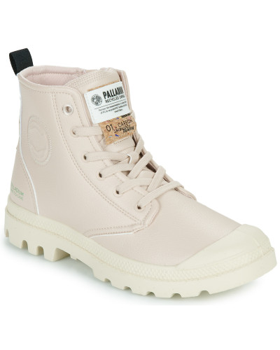 Boots femmes Palladium PAMPA HI RE-VEGAN LTH Beige