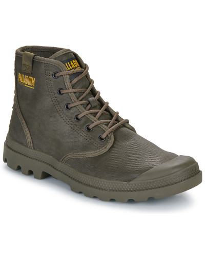 Boots hommes Palladium PAMPA HI COATED Marron