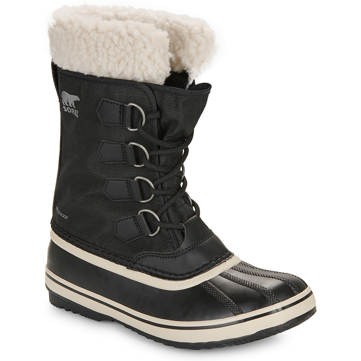 Bottes neige femmes Sorel 011 BLACK STONE Noir