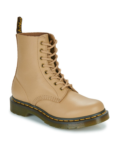 Boots femmes Dr. Martens 1460 Pascal Savannah Tan Virginia Beige