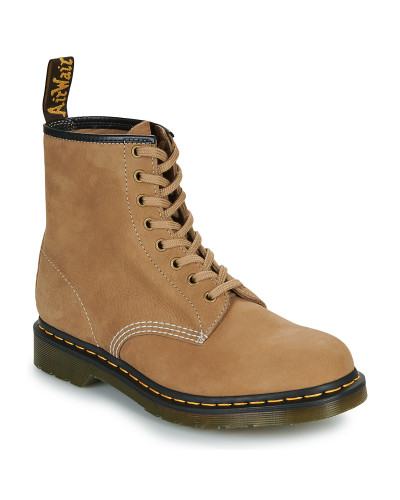 Boots hommes Dr. Martens 1460 Savannah Tan Tumbled Nubuck+E.H.Suede Beige