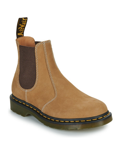 Boots femmes Dr. Martens 2976 Savannah Tan Tumbled Nubuck+E.H.Suede Beige