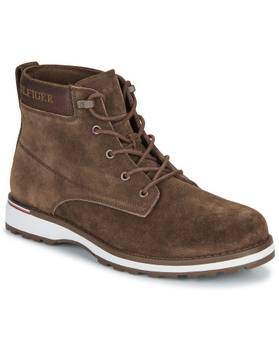 Boots hommes Tommy Hilfiger CORPORATE OUTDOOR SUEDE BOOT Marron