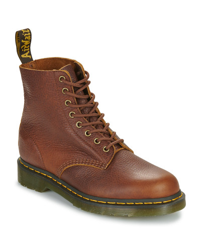 Boots femmes Dr. Martens 1460 Pascal Cashew Ambassador Marron