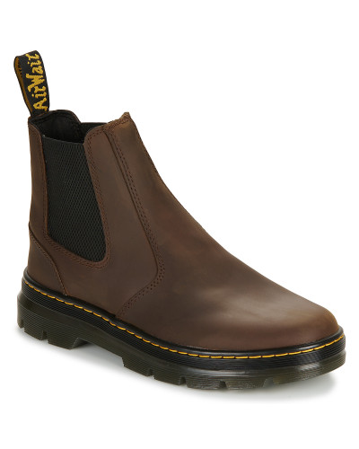 Boots hommes Dr. Martens Embury Leather Gaucho Crazy Horse Marron