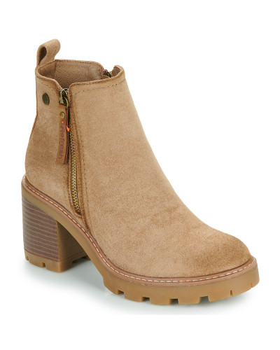 Bottines femmes Refresh - Beige