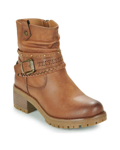 Bottines femmes Refresh - Marron