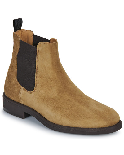 Boots hommes Selected SLHJOSEPH Marron