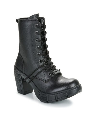 Bottines femmes New Rock M-TRCASCO007-V2 Noir