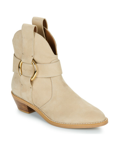 Boots femmes See by Chloé NEW RING LINE Beige