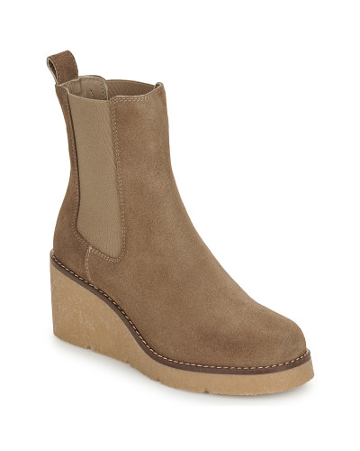 Bottines femmes Unisa MASTIC Beige