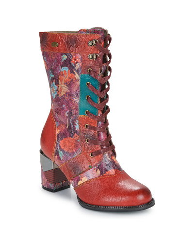 Bottes femmes Laura Vita MAEVAO Rouge