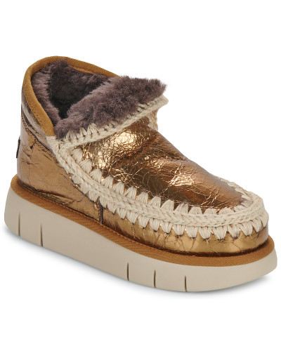 Boots femmes Mou ESKIMO BOUNCE SNEAKERS Doré