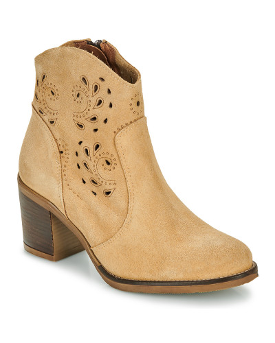 Bottines femmes YOKONO - Beige