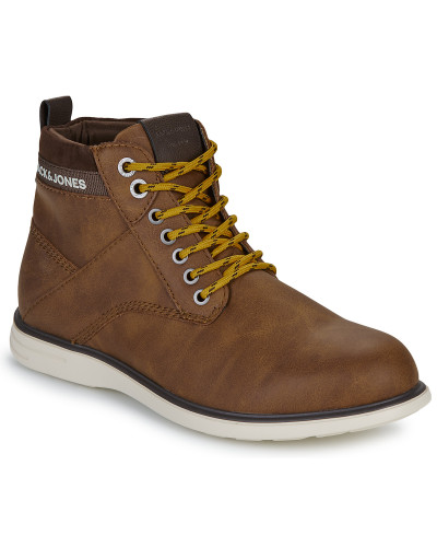 Boots hommes Jack & Jones JFWDENVER PU COMBO BOOT Marron