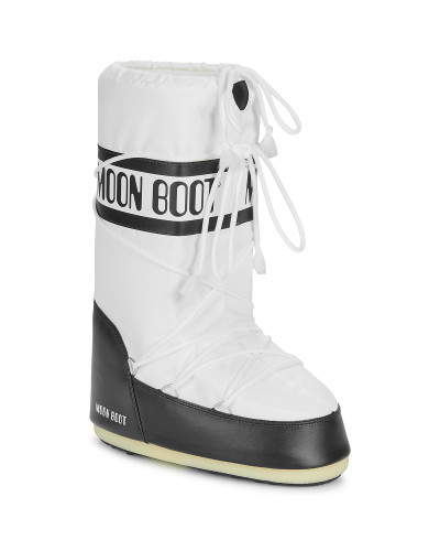 Bottes neige femmes Moon Boot MB ICON NYLON Blanc