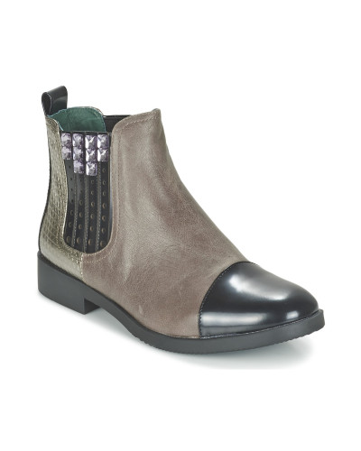 Boots femmes Café Noir BARBERINE Gris