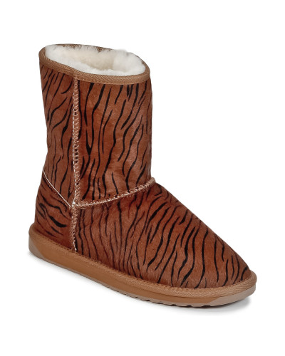 Boots femmes EMU STINGER FUR LO Marron