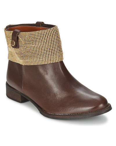 Boots femmes Schutz WAIPOHI Marron