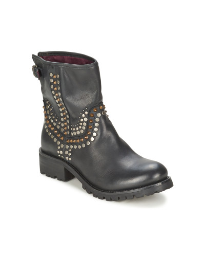 Boots femmes Ikks SEATTLE-PREMIUM Noir