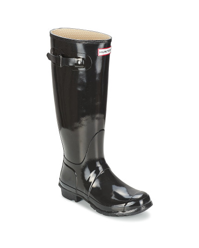 Bottes femmes Hunter ORIGINAL TALL GLOSS Noir