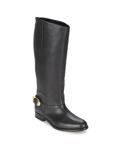 Bottes femmes Moschino Cheap & CHIC BUCKLE Noir