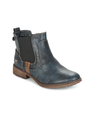 Boots femmes Mustang NANI Bleu