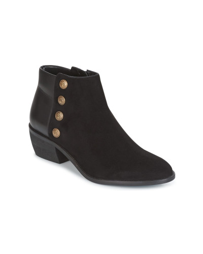 Bottines femmes Dune London PANELLA Noir