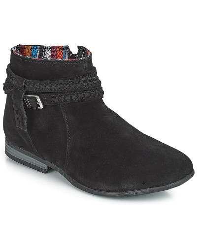 Boots femmes Minnetonka DIXON BOOT Noir