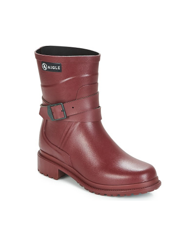 Bottes femmes Aigle MACADAMES MID Rouge