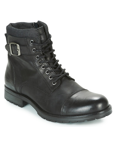 Boots hommes Jack & Jones ALBANY LEATHER Noir