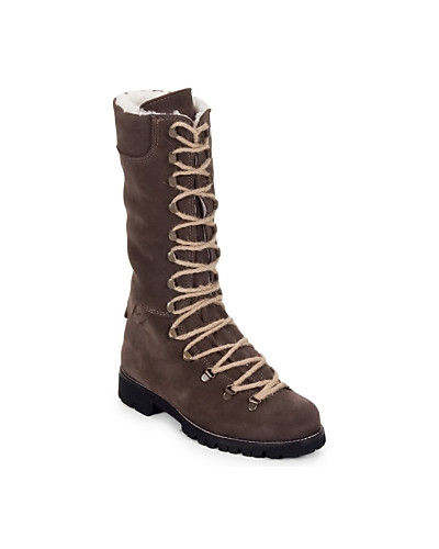 Boots femmes Swamp STIVALE LACCI MONTONE Marron