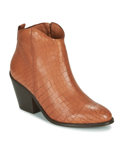 Bottines femmes Fericelli LISA Marron