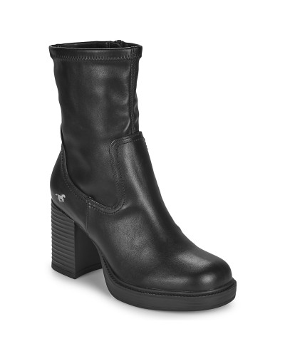 Bottines femmes Mustang 1474502 Noir