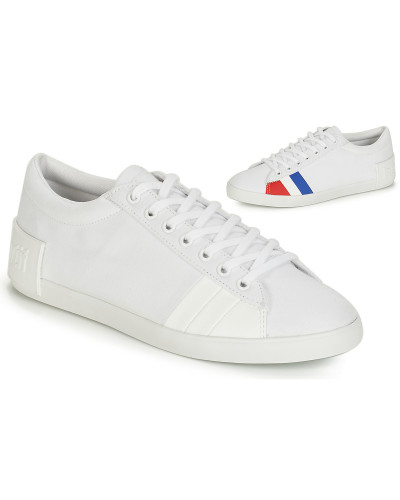 Baskets basses femmes Le Coq Sportif FLAG Blanc