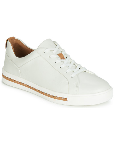 Baskets basses femmes Clarks UN MAUI LACE Blanc