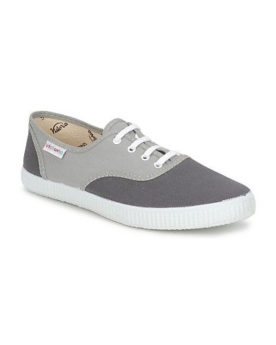 Baskets basses femmes Victoria INGLESA BICOLOR Gris