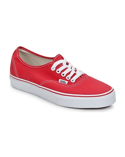 Baskets basses femmes Vans UA AUTHENTIC Rouge