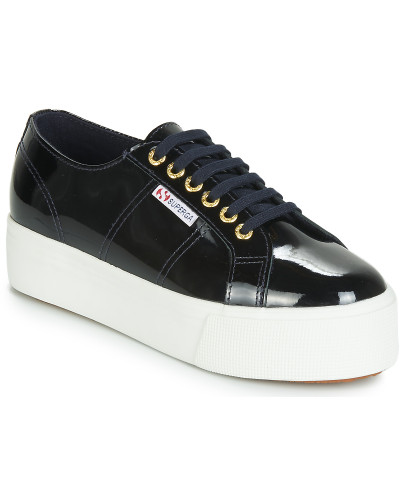 Baskets basses femmes Superga 2790 LEAPATENT Bleu